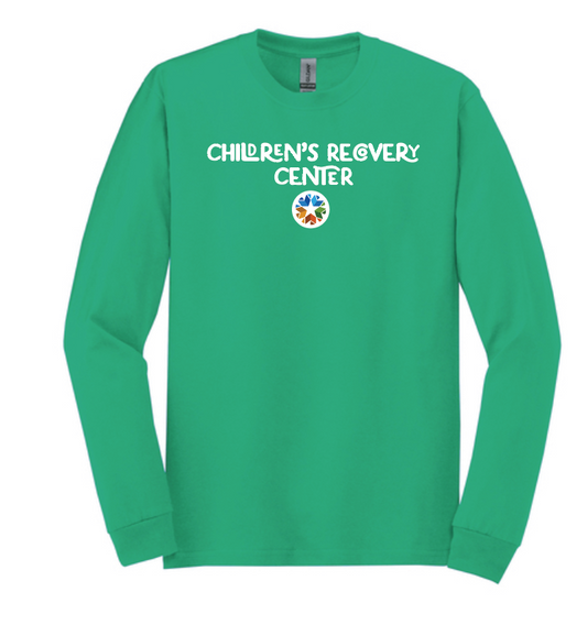 ODMH Children's Recovery Center "Full Logo" L/S T-shirt (green)