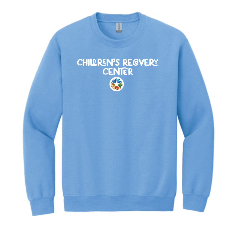 ODMH Children's Recovery Center "Full Logo" Crewneck Sweatshirt (blue)