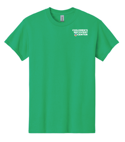 ODMH Children's Recovery Center "Left Chest Logo" S/S T-shirt (green)