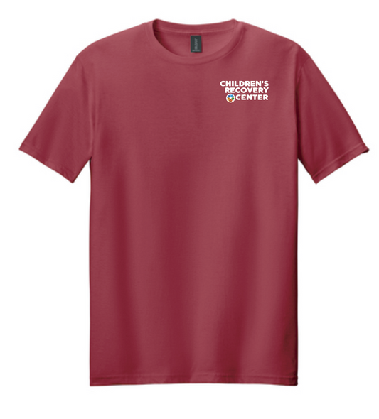 ODMH Children's Recovery Center "Left Chest Logo" S/S T-shirt (cardinal)