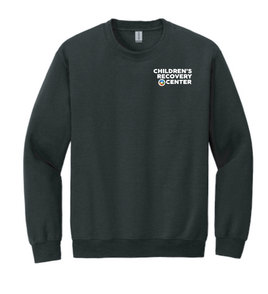 ODMH Children's Recovery Center "Left Chest Logo" Crewneck Sweatshirt (black)