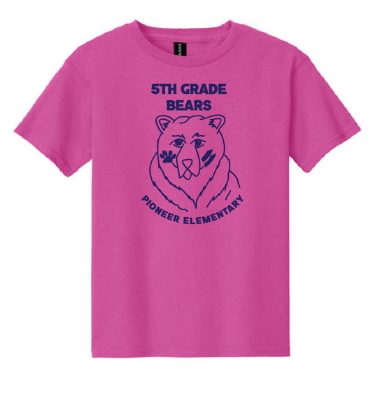 Pioneer 5th Grade S/ST-shirt (pink)