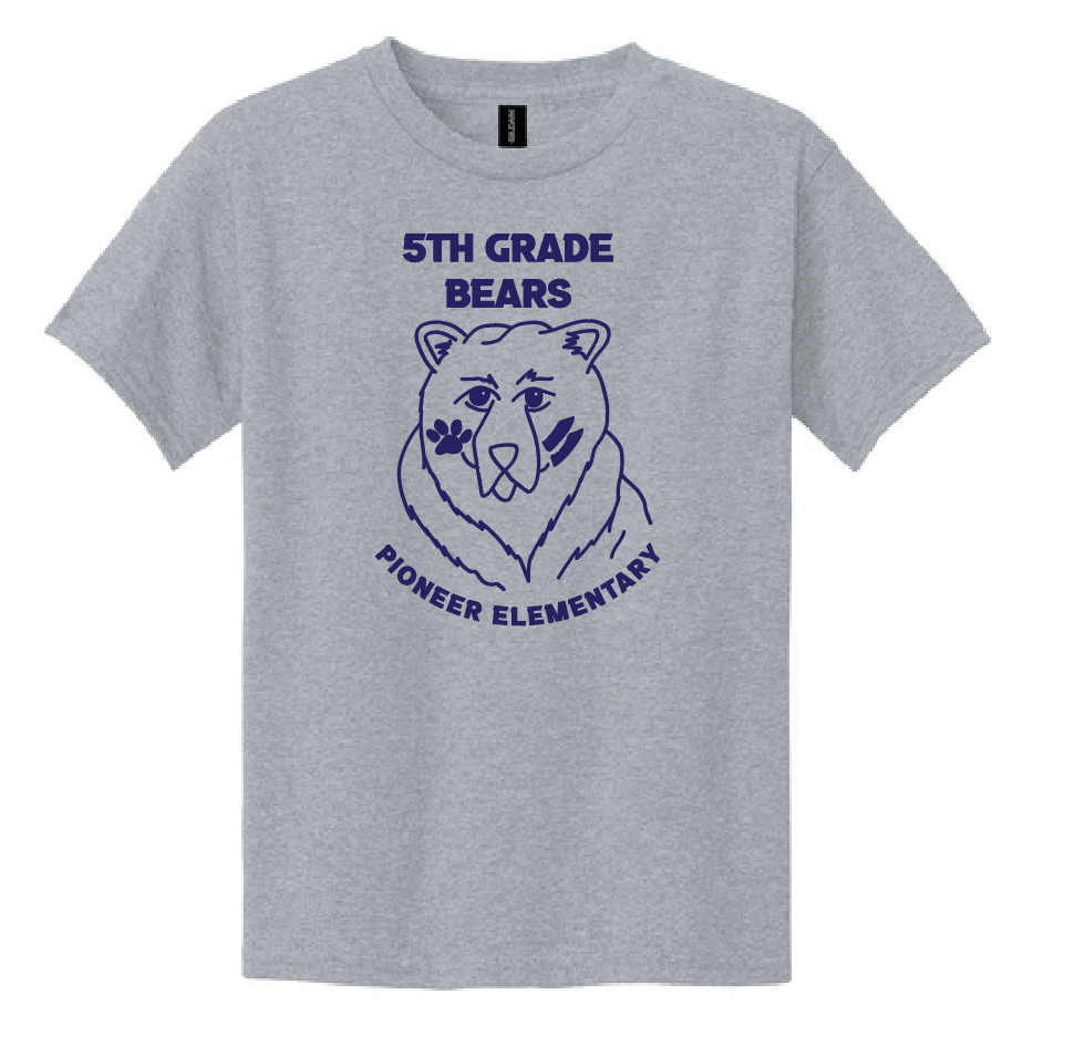 Pioneer 5th Grade S/ST-shirt (heather)