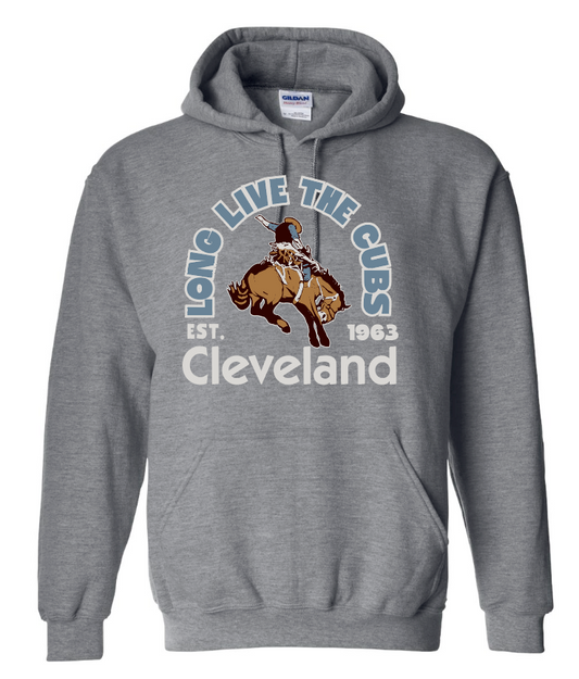 Cleveland "Bronc" Design Hooded Sweatshirt