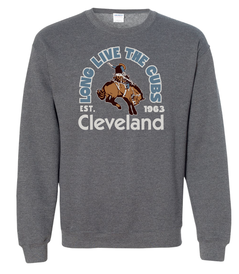 Cleveland "Bronc" Design Crewneck Sweatshirt