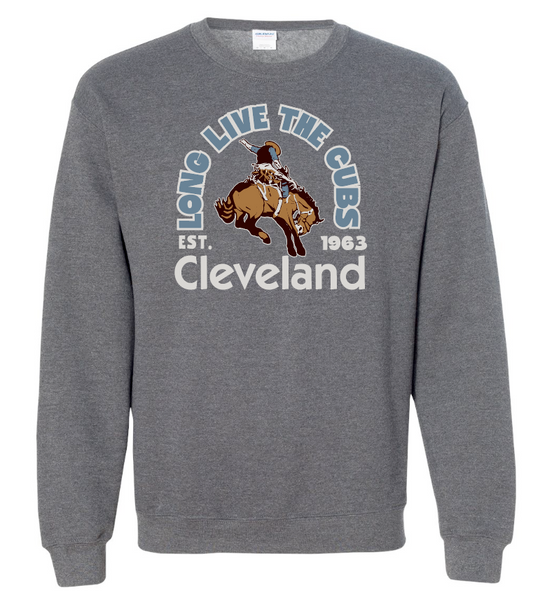 Cleveland "Bronc" Design Crewneck Sweatshirt