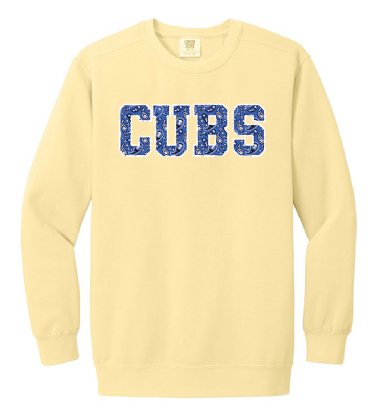 Cleveland "Bandana" Design Comfort Colors Sweatshirt