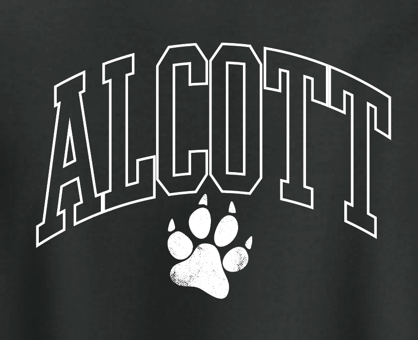 Alcott "Arch Paw" Design S/S T-shirt (black)