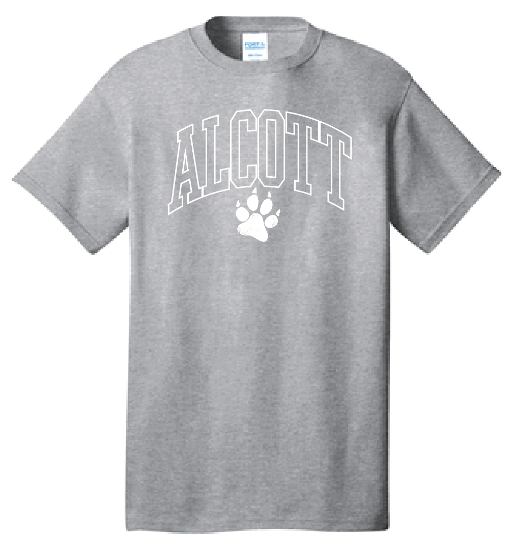 Alcott "Arch Paw" Design S/S T-shirt (heather)