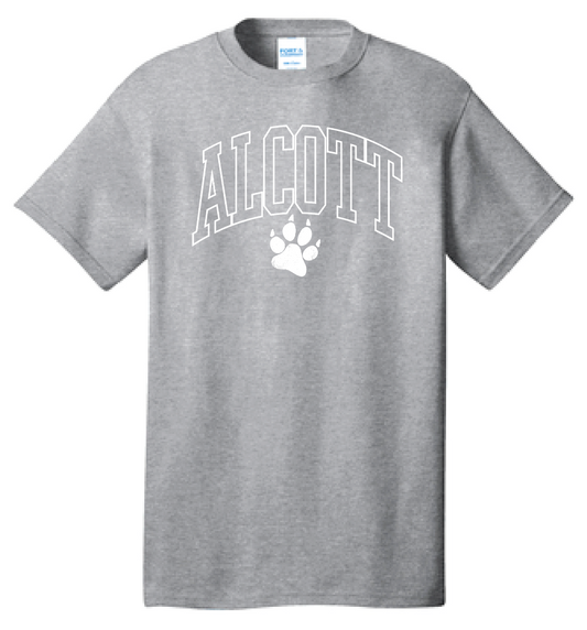 Alcott "Arch Paw" Design S/S T-shirt (heather)