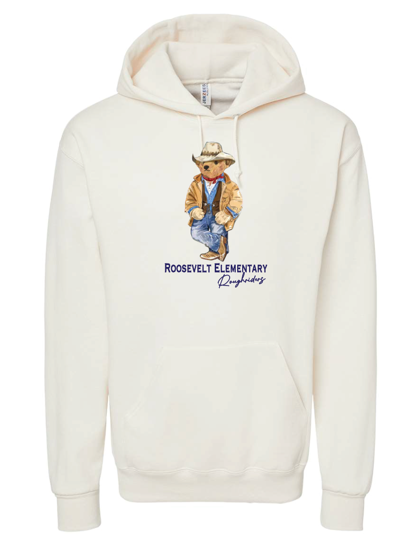 Roosevelt "Teddy" Design Hooded Sweatshirt