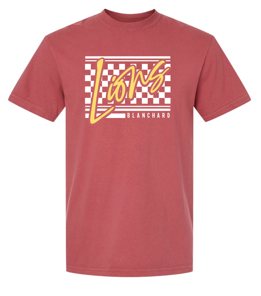 Blanchard PTO "Checker" Design Comfort Colors S/S T-shirt