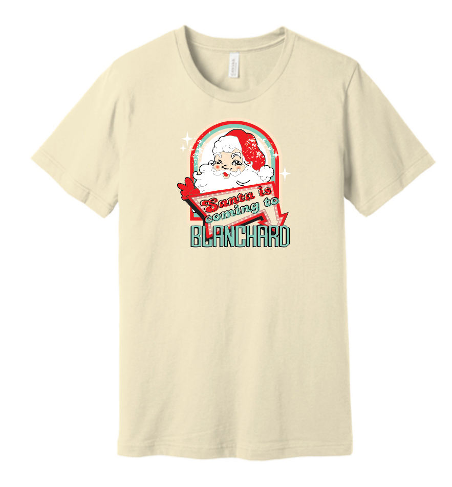 Blanchard PTO "Santa" Design BellaCanvas S/S T-shirt
