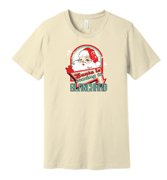 Blanchard PTO "Santa" Design BellaCanvas S/S T-shirt