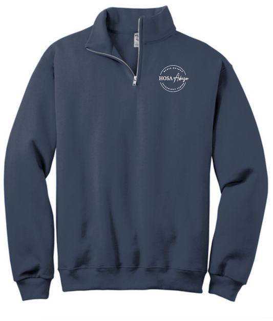 MNTC Health Advisor "HOSA" Design 1/4 Zip Fleece Pullover