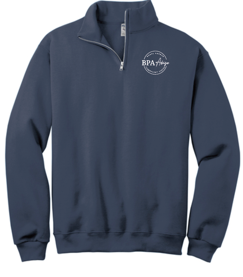 MNTC Health Advisor "BPA" Design 1/4 Zip Fleece Pullover