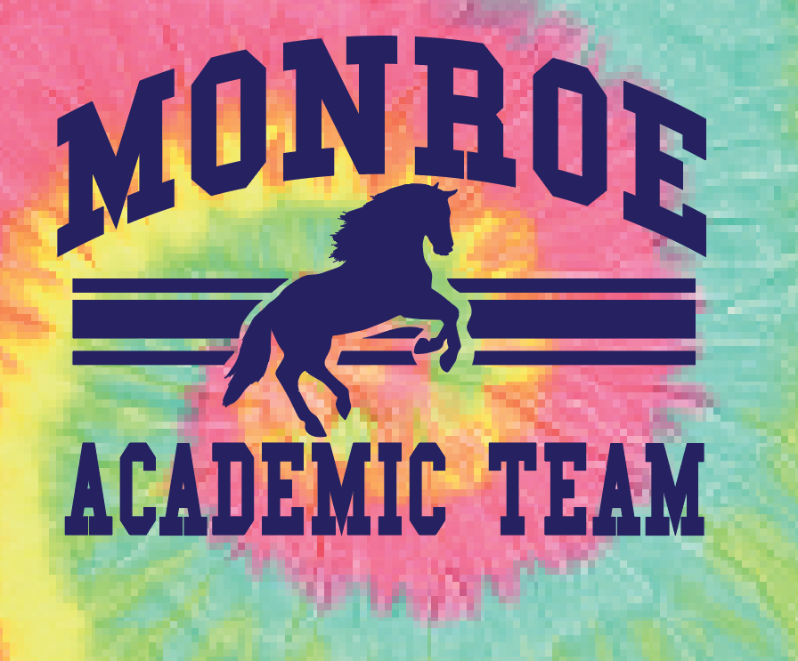 Monroe "Academic Team" Design S/S T-shirt