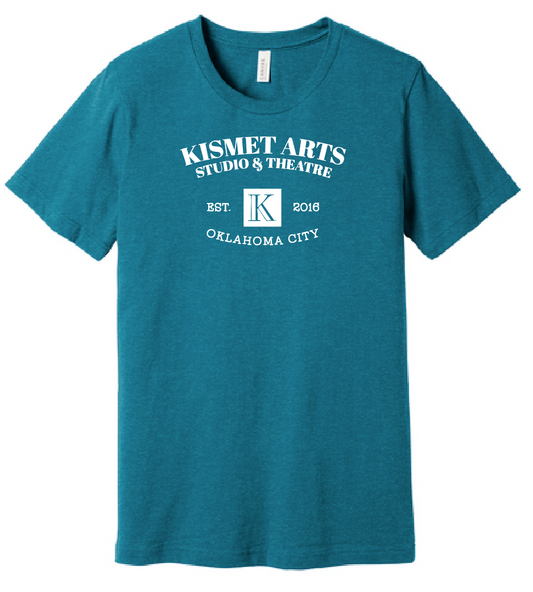Kismet "Logo" Design S/S T-shirt (heather deep teal)