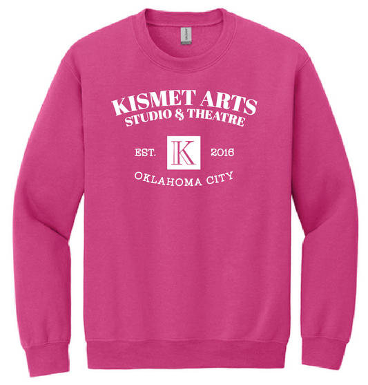 Kismet "Logo" Design Crewneck Sweatshirt (heliconia)
