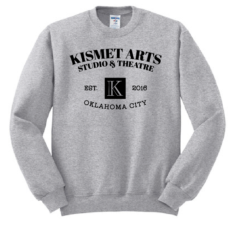 Kismet "Logo" Design Crewneck Sweatshirt (heather grey)