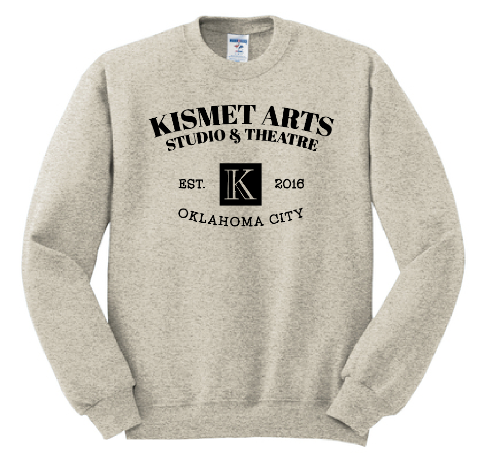 Kismet "Logo" Design Crewneck Sweatshirt (oatmeal heather)