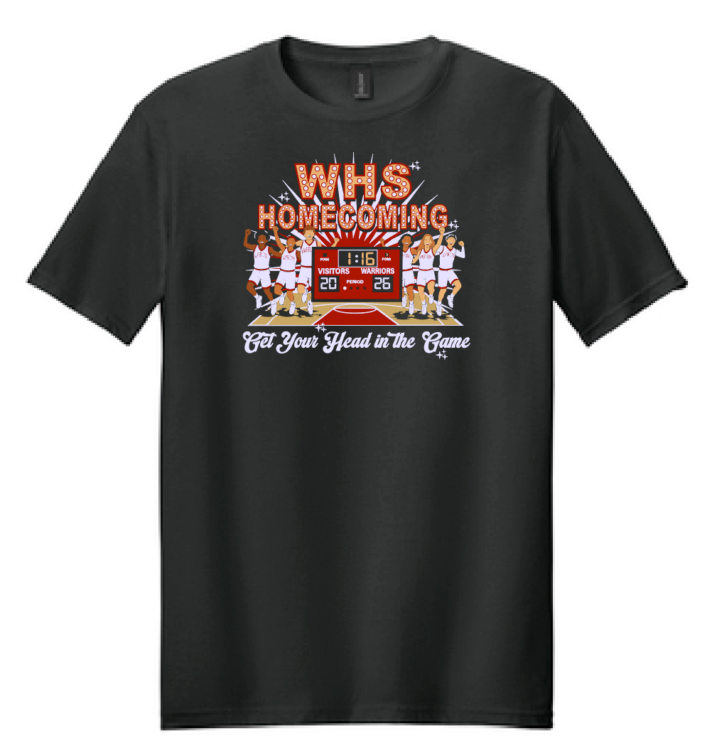 Washington Basketball "Homecoming" Design S/S T-shirt