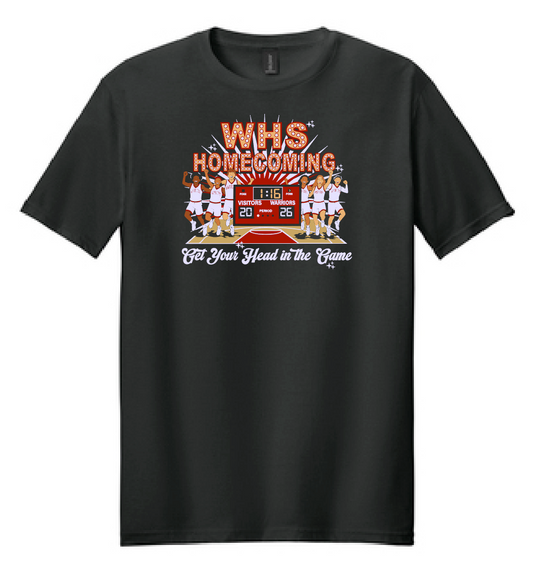 Washington Basketball "Homecoming" Design S/S T-shirt
