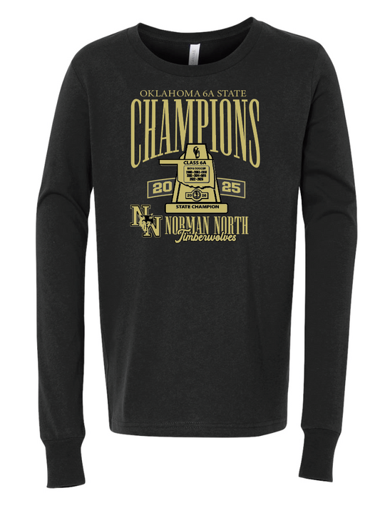 NN Men's Soccer "Champions" Design L/S T-shirt