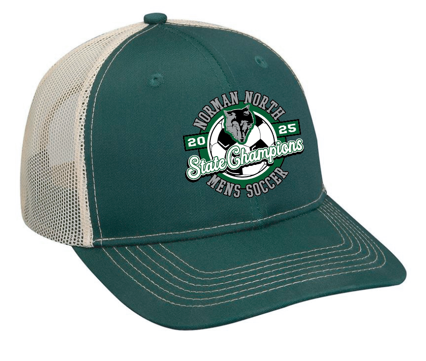 NN Men's Soccer "Champions" Design Tucker Cap