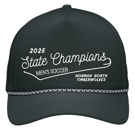 NN Men's Soccer "Champions" Design Rope Cap