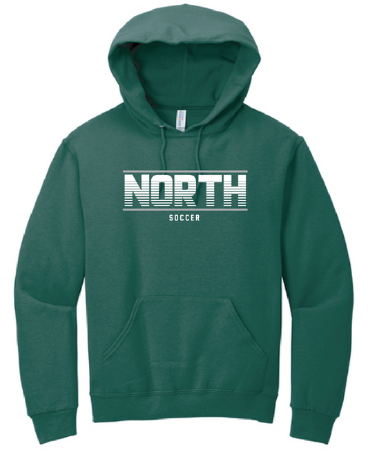 NN Men's Soccer "North Soccer" Design Hooded Sweatshirt