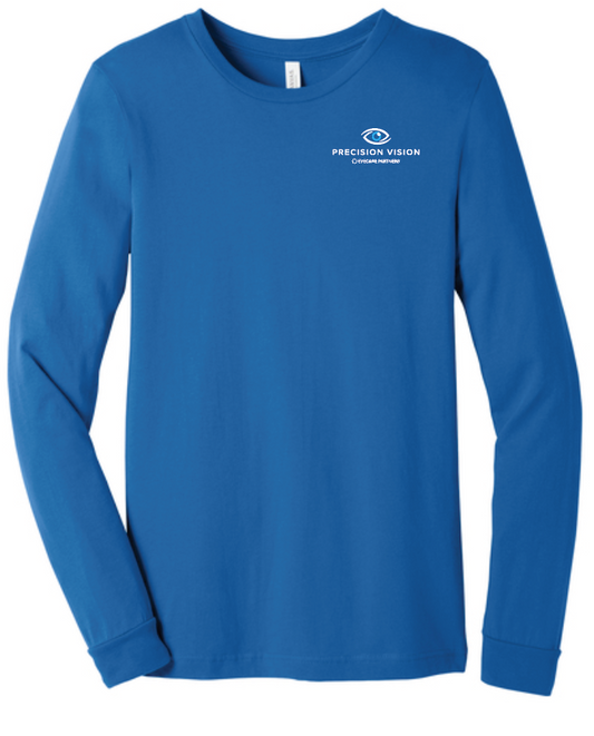 Precision Vision "Logo" Design L/S T-shirt (royal)
