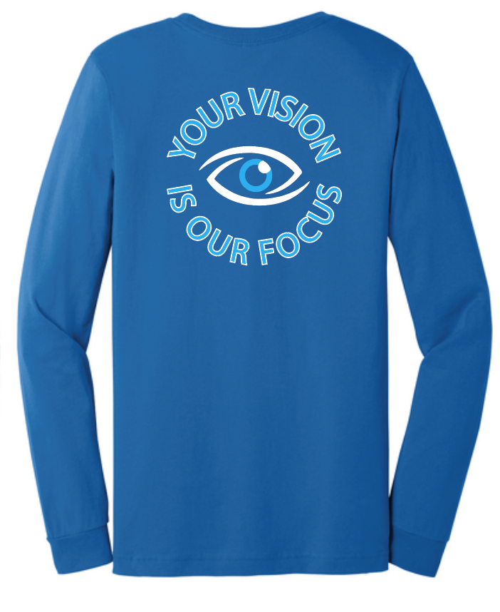 Precision Vision "Logo" Design L/S T-shirt (royal)