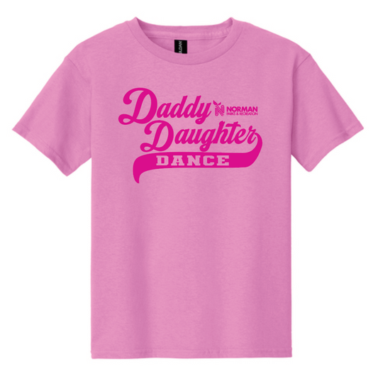 Daddy Daughter Dance "Daughter 2026" Design S/S T-shirt (pink)