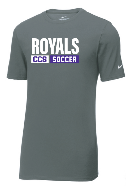 CCS Soccer "Royals" Design Nike S/S T-shirt