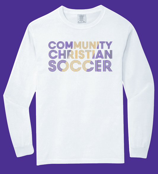 CCS Soccer "Tri-Line" Design L/S T-shirt