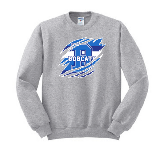 Broadmoore "Claw Mark" Design Crewneck Sweatshirt