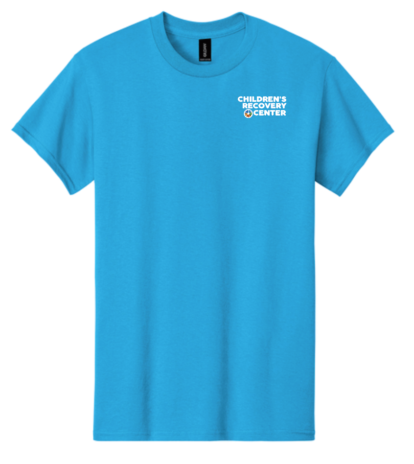 ODMH Children's Recovery Center "Left Chest Logo" S/S T-shirt (sapphire)