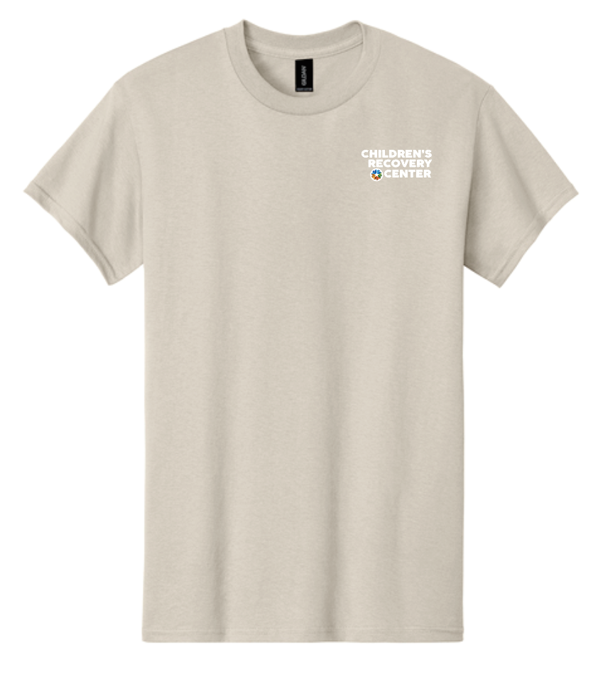 ODMH Children's Recovery Center "Left Chest Logo" S/S T-shirt (sand)