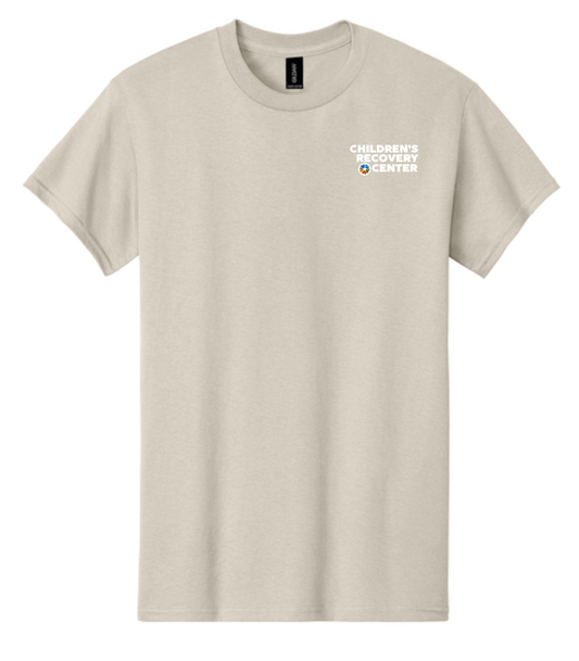 ODMH Children's Recovery Center "Left Chest Logo" S/S T-shirt (sand)