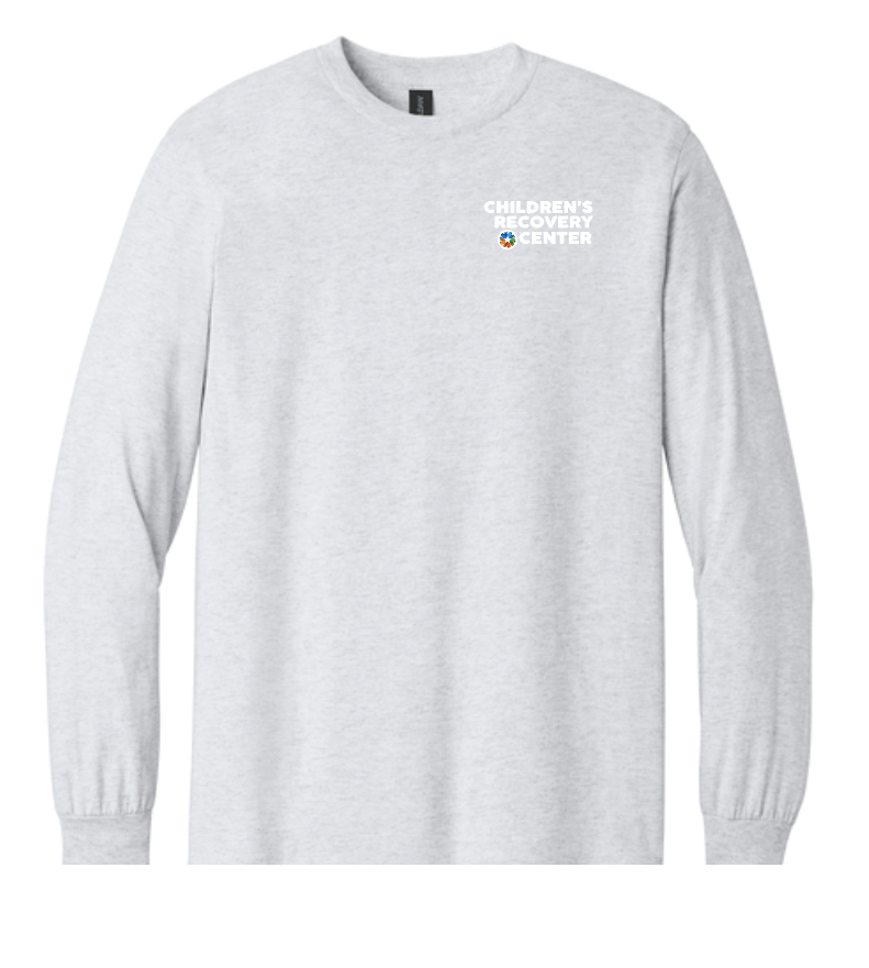 ODMH Children's Recovery Center "Left Chest Logo" L/S T-shirt (ash)