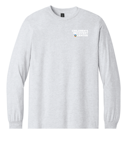 ODMH Children's Recovery Center "Left Chest Logo" L/S T-shirt (ash)