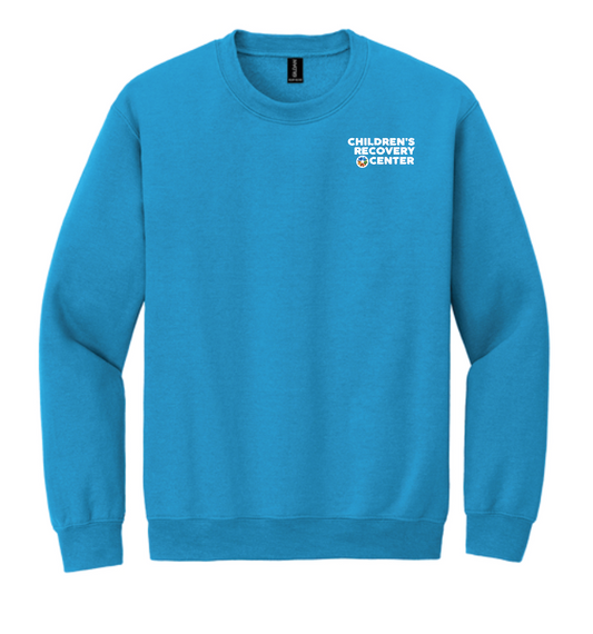 ODMH Children's Recovery Center "Left Chest Logo" Crewneck Sweatshirt (sapphire)