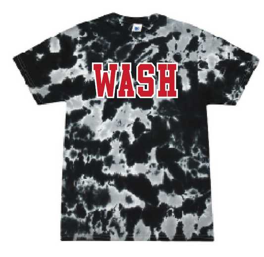 Washington (OK) "Tie Dye" ColorTone S/S T-shirt (black)