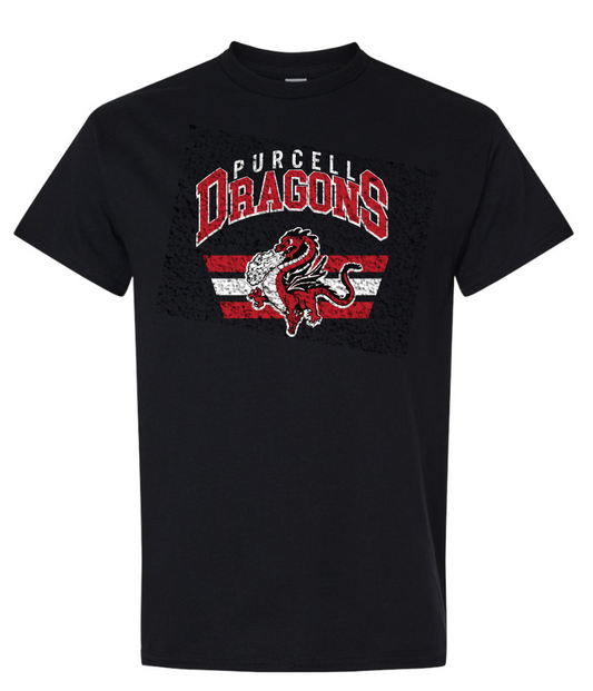 Purcell PTO "Vintage Dragon" Design Gildan S/S T-shirt