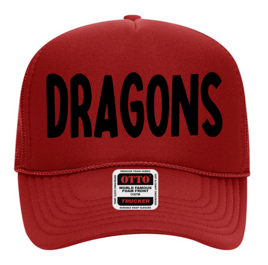 Purcell PTO "Dragons" Design Trucker Cap