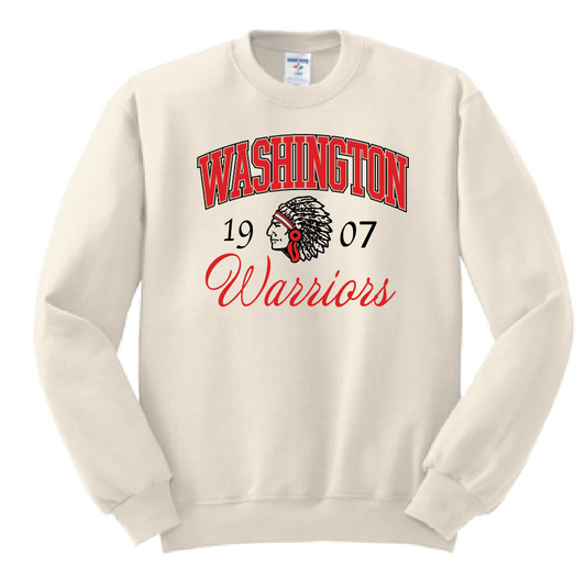 Washington (OK) "Crest" Crewneck Sweatshirt