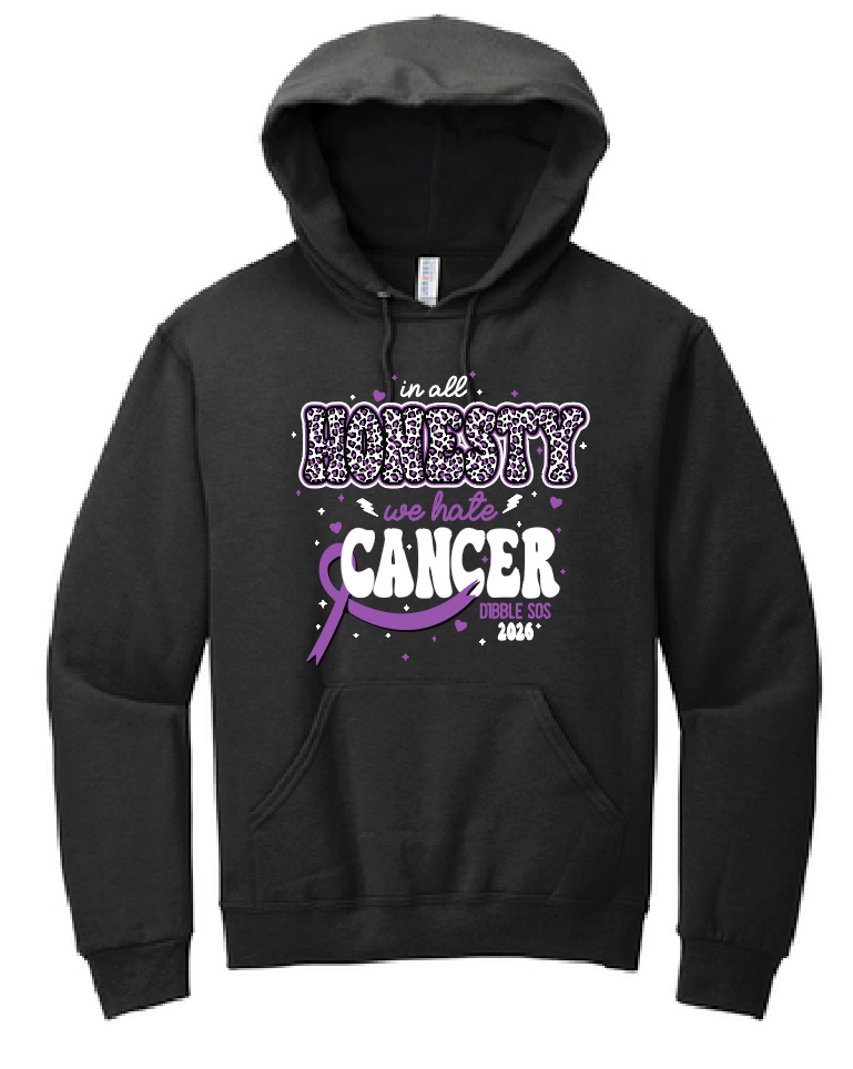 Dibble SOS "Leopard" Design Hooded Sweatshirt