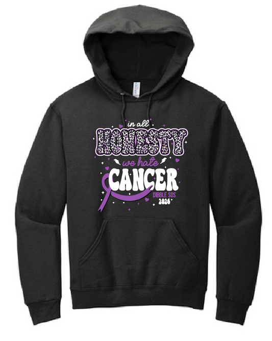 Dibble SOS "Leopard" Design Hooded Sweatshirt