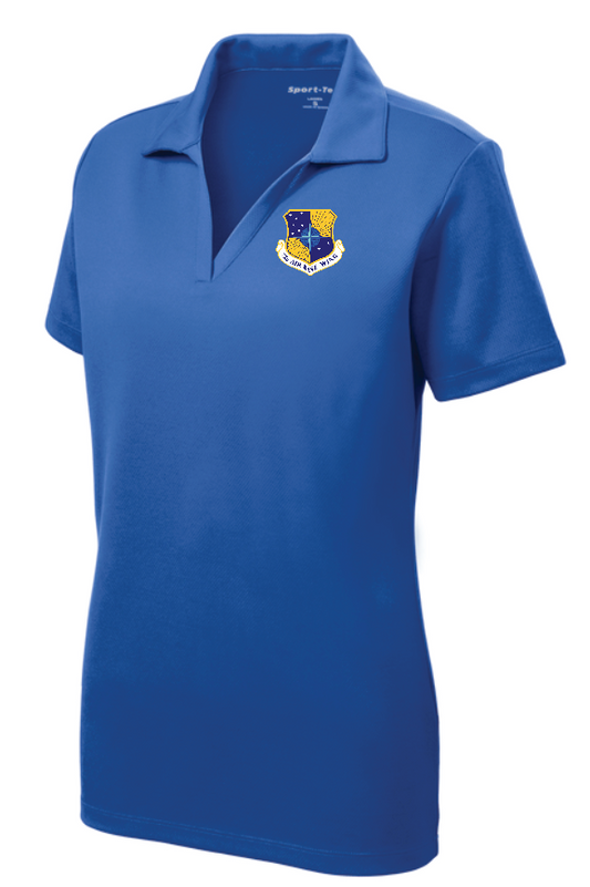 Tinker 72d Air Base Wing Mesh Polo (Women's)